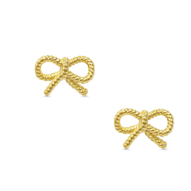 Lily Nily Bow Twist Studs