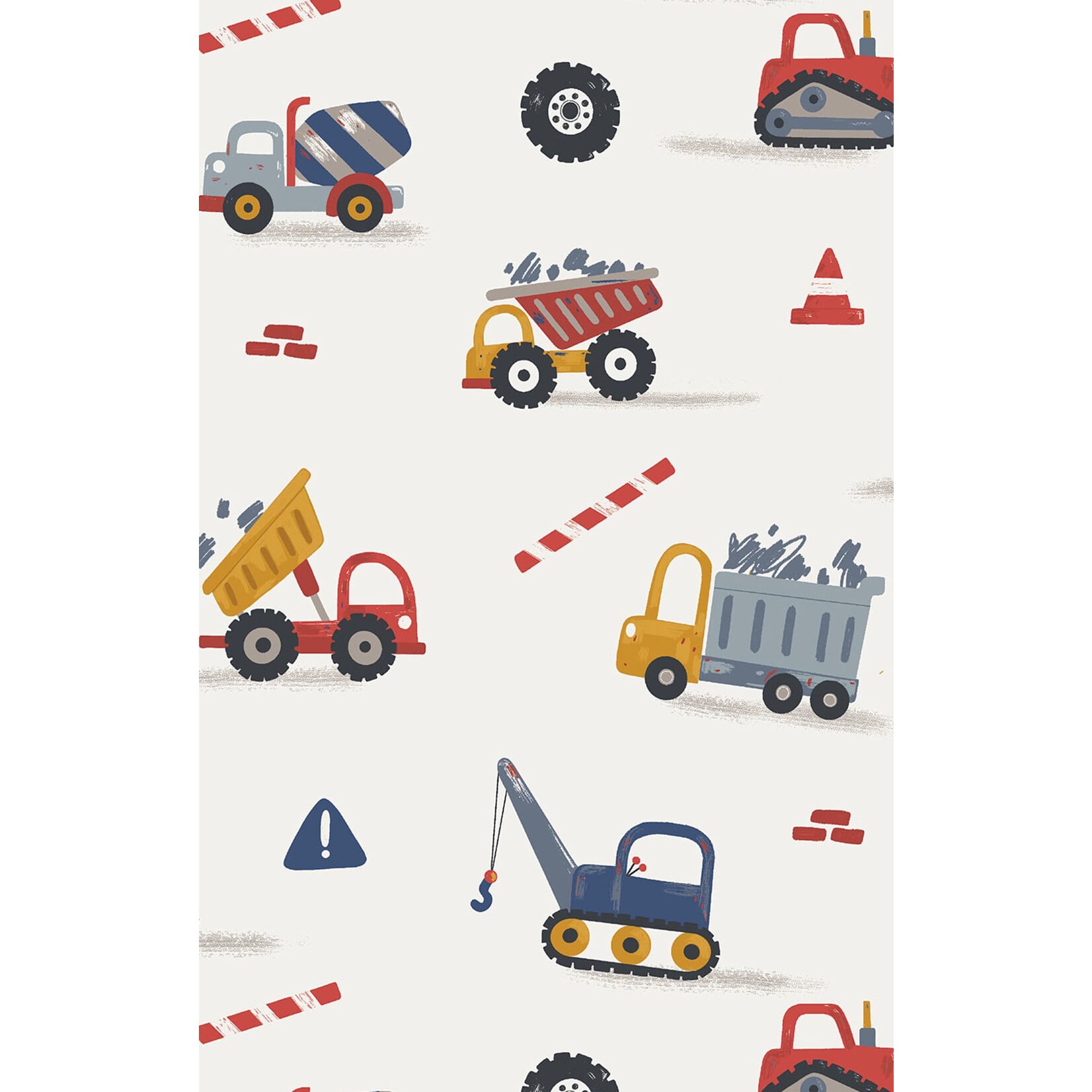Angel Dear Uni Romper- Construction Vehicles