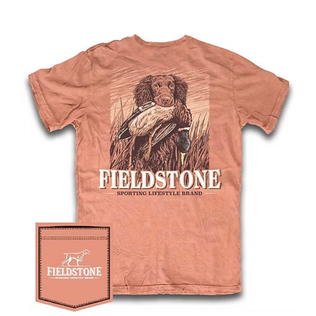 Fieldstone Fetch Em Up Terracotta Tee