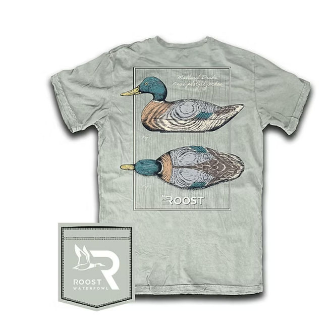 Fieldstone Mallard Decoys Tee in Bay