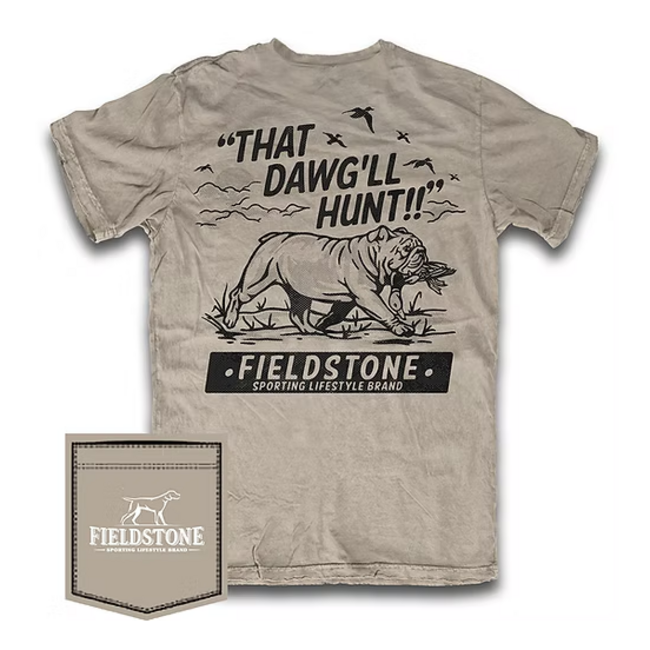 Fieldstone Bird Dog Tee in Sand