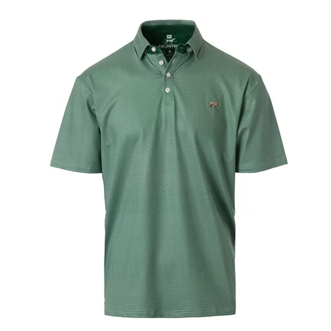 Fieldstone Diamond Polo in Green