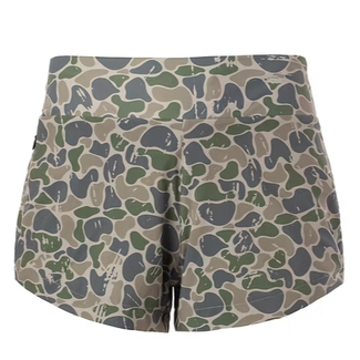 Fieldstone Girls Backwoods Camo Yoga Shorts