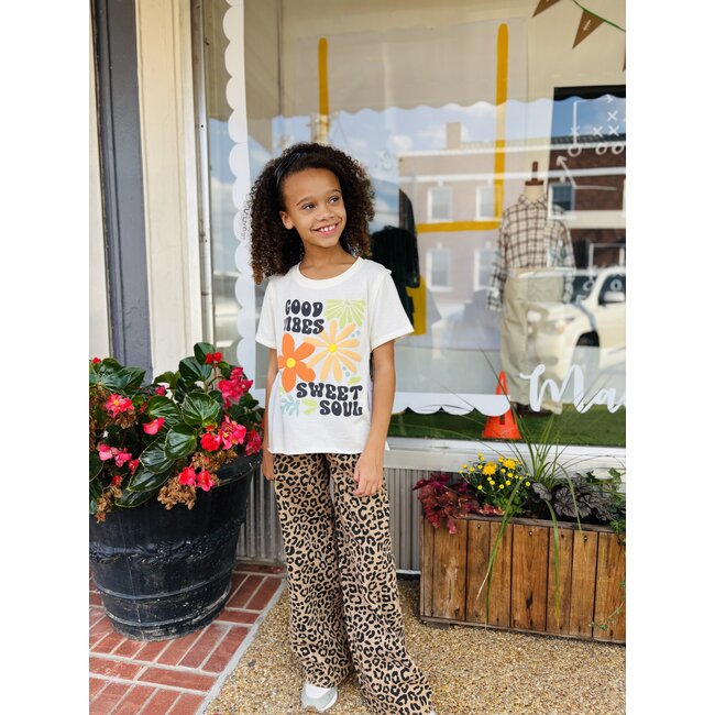 Sweet Soul Good Vibes Puff Print Tee