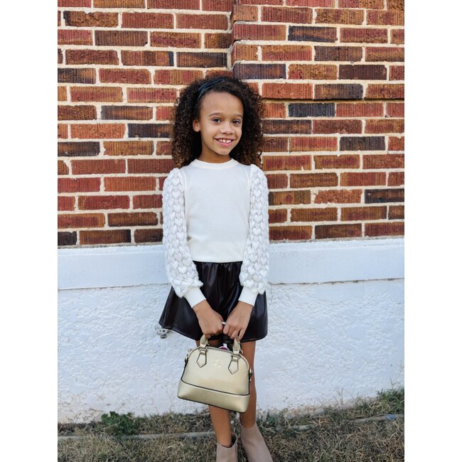 Molly Bracken Off White Knitted Sweater