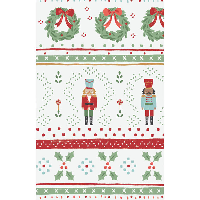 Angel Dear Nutcracker Fair Isle - 2 Way Zipper Footie