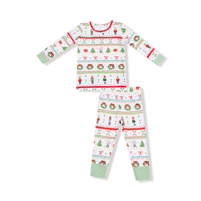 Angel Dear Nutcracker Fair Isle - L/S Loungewear Set