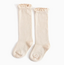 Little Stocking Co. Vanilla Lace Top Knee High Socks