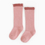 Little Stocking Co. Blush + Mauve Lace Top Knee High Socks