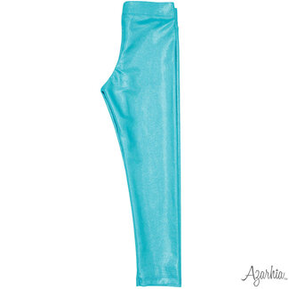 Azarhia Shimmer Legging in Turquoise (4T)