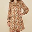 Hayden Girls Ruffle Detail Foliage Print Dress