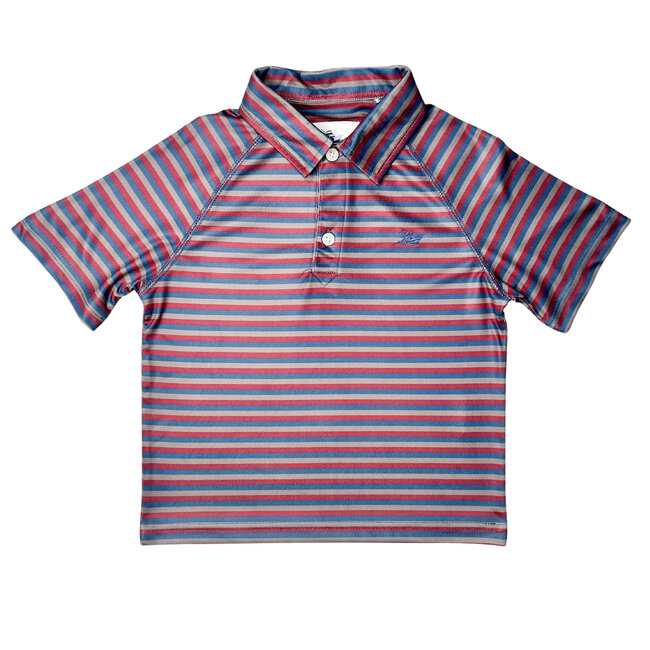 Southbound Boys Polo SS - Falcon Stripe