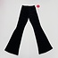 Paper Flower Flared Pants - Black