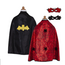 Great Pretenders Reversible Spider/Bat Cape & Mask, Size 3-4