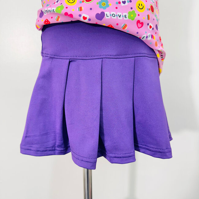 Azarhia Tennis Skort in Purple