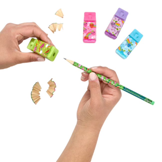 Ooly Lil' Juicy Box Scented Erasers + Sharpeners