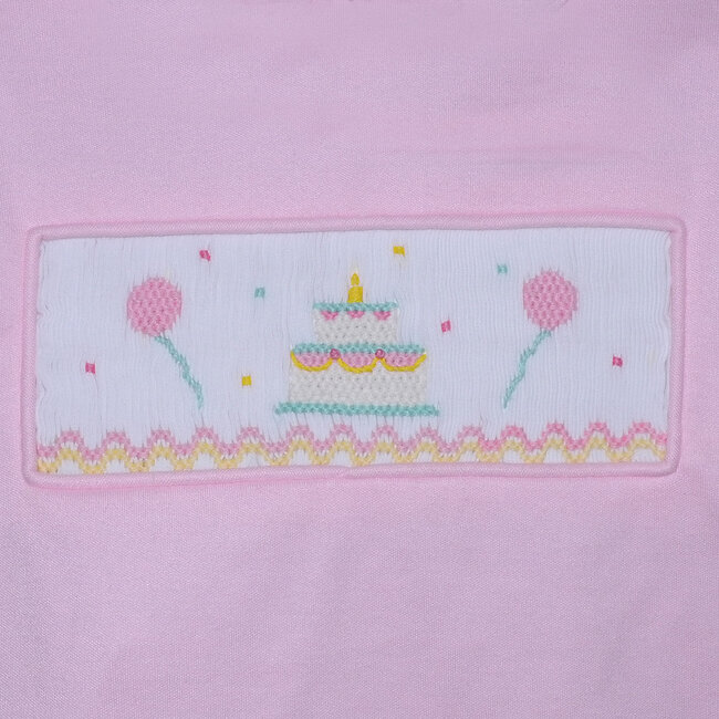 Remember Nguyen Emma Pink Blouse - Smocked Birthday