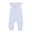 Magnolia Baby Rainbow Wishes Applique Pink Flutters Playsuit
