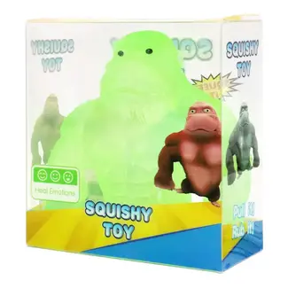 Cap Zone Neon Gorilla Squishy