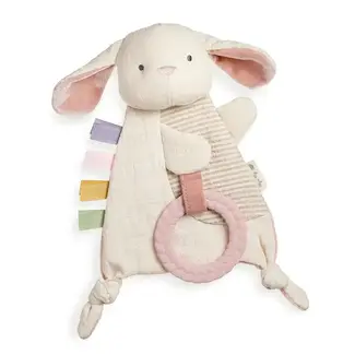Itzy Ritzy Bitzy Crinkle Sensory Toy with Teether | Bunny