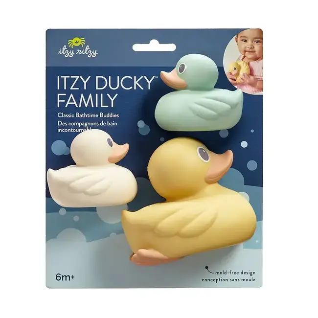 Itzy Ritzy Itzy Ducky Family Bath + Water Table Toys