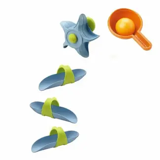 HABA USA Bathtub Ball Track Set | Water Play Stem Toy