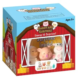 Zorbitz Barnyard Farm Surprise 10 Squishy Toys