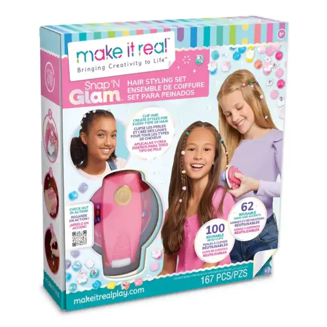 Make It Real Snap n' Glam Hair Accessories Set