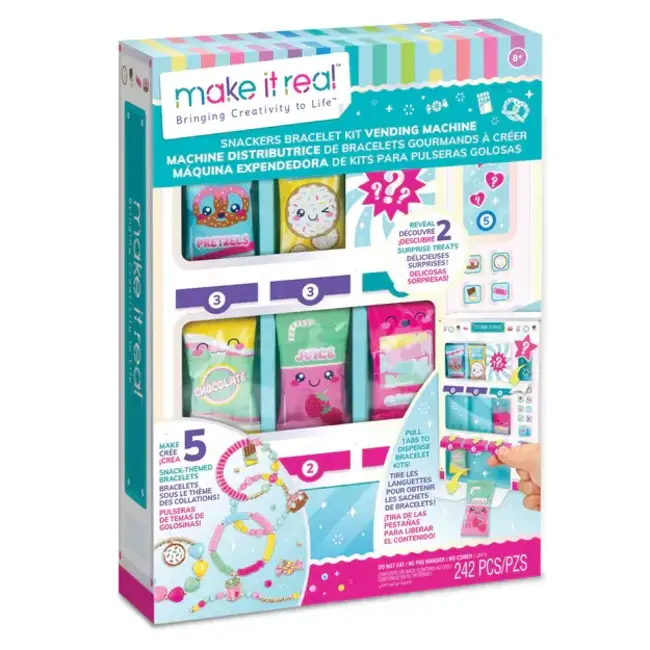 Make It Real Bracelet Kit | Snackers Vending Machine