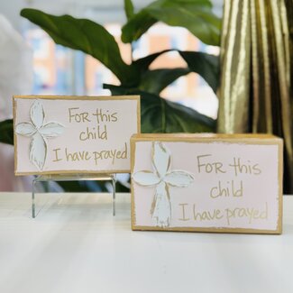 Coddiwomple For This Child - Pink Prayer Block