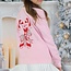 Sweet Soul Candy Cane Club Embroidery Sweatshirt