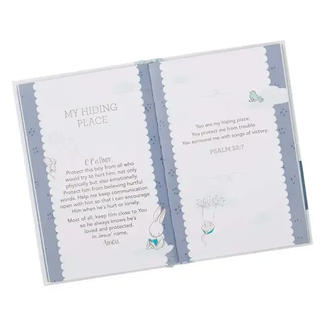 Christian Art Gifts Prayers for My Baby Boy Book