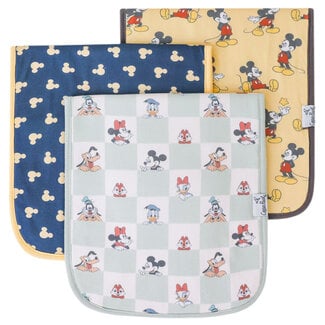 Copper Pearl Mickey Mouse & Friends Burp Cloth Set (3-Pack)