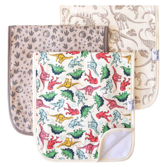 Copper Pearl Jurassic Park Burp Cloth Set (3-Pack)