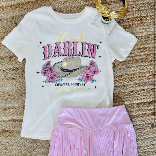 Paper Flower Howdy Darlin' Tee