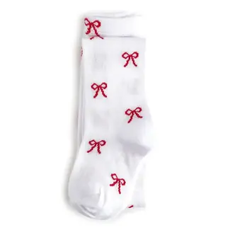 Little Stocking Co. Bow Knit Tights