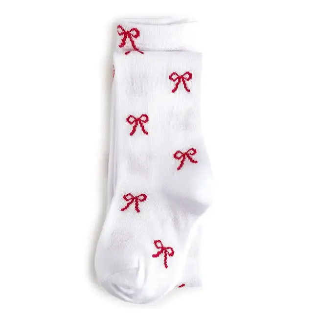 Little Stocking Co. Bow Knit Tights