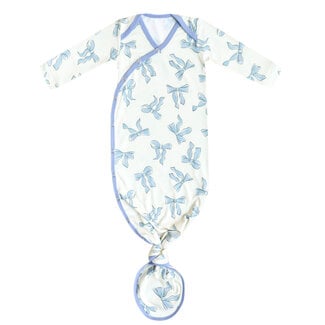 Copper Pearl Daphne Newborn Knotted Gown