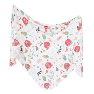 Copper Pearl Farmstead Blanket Single