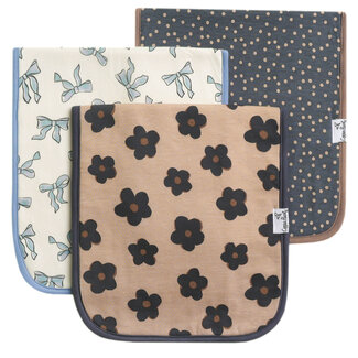 Copper Pearl Gemma in Tan Burp Cloth Set (3-Pack)