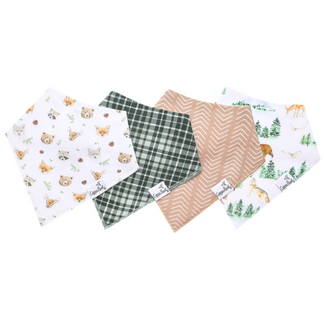 Copper Pearl Wilder Bandana Bib Set (4-Pack)