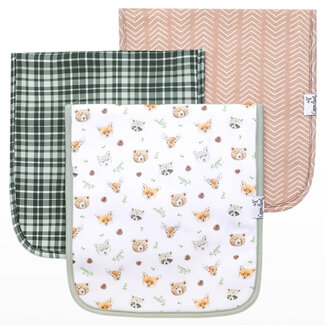 Copper Pearl Wilder Burp Cloth Set (3-Pack)