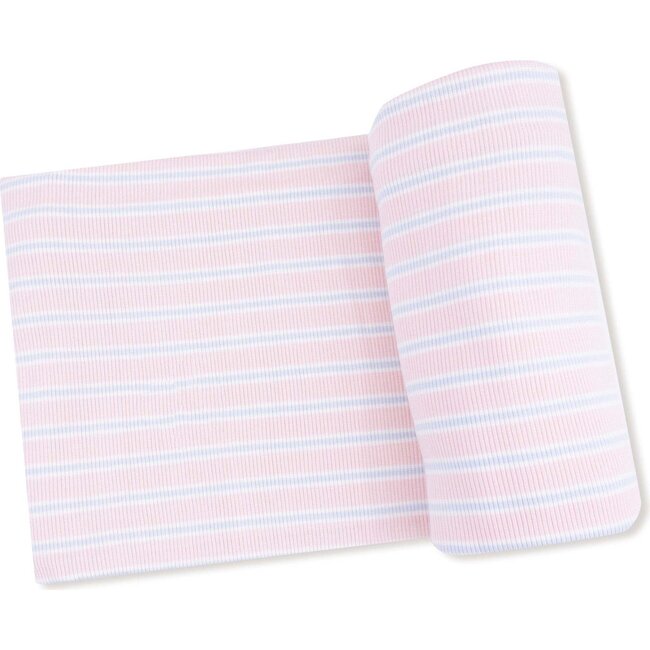 Angel Dear Multi Stripe Pink - Swaddle Blanket 45 x 45