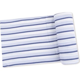 Angel Dear Vintage Stripe - Blue - Swaddle Blanket  45x45
