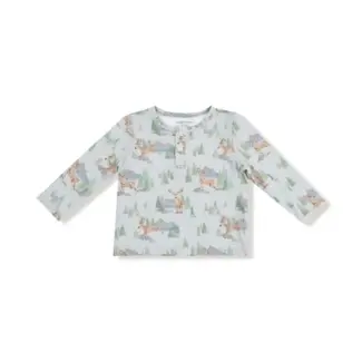 Angel Dear Buck Deer - L/S Henley