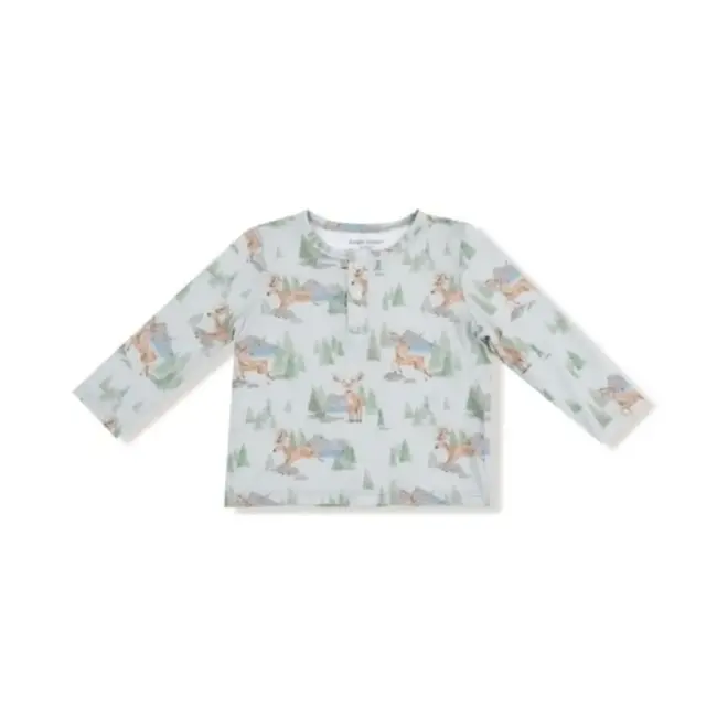 Angel Dear Buck Deer - L/S Henley