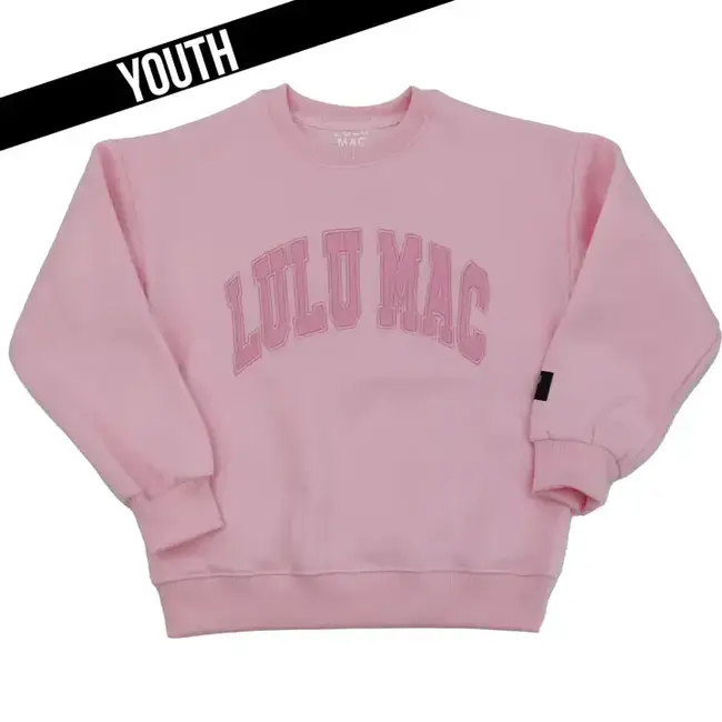 Lulu Mac Light Pink Sweatshirt