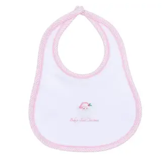 Magnolia Baby Santa Baby Embroidered Bib Baby's First Christmas - One Size