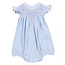 Magnolia Baby Piper's Classics Light Blue Girl Bishop Flutters Bubble