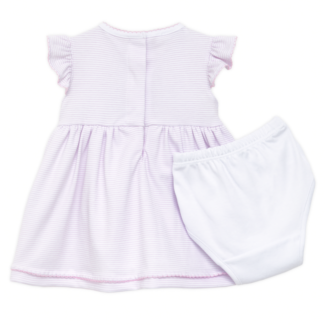 Magnolia Baby Julia and Jacob's Classics Pink Smocked Flutters Dress Set